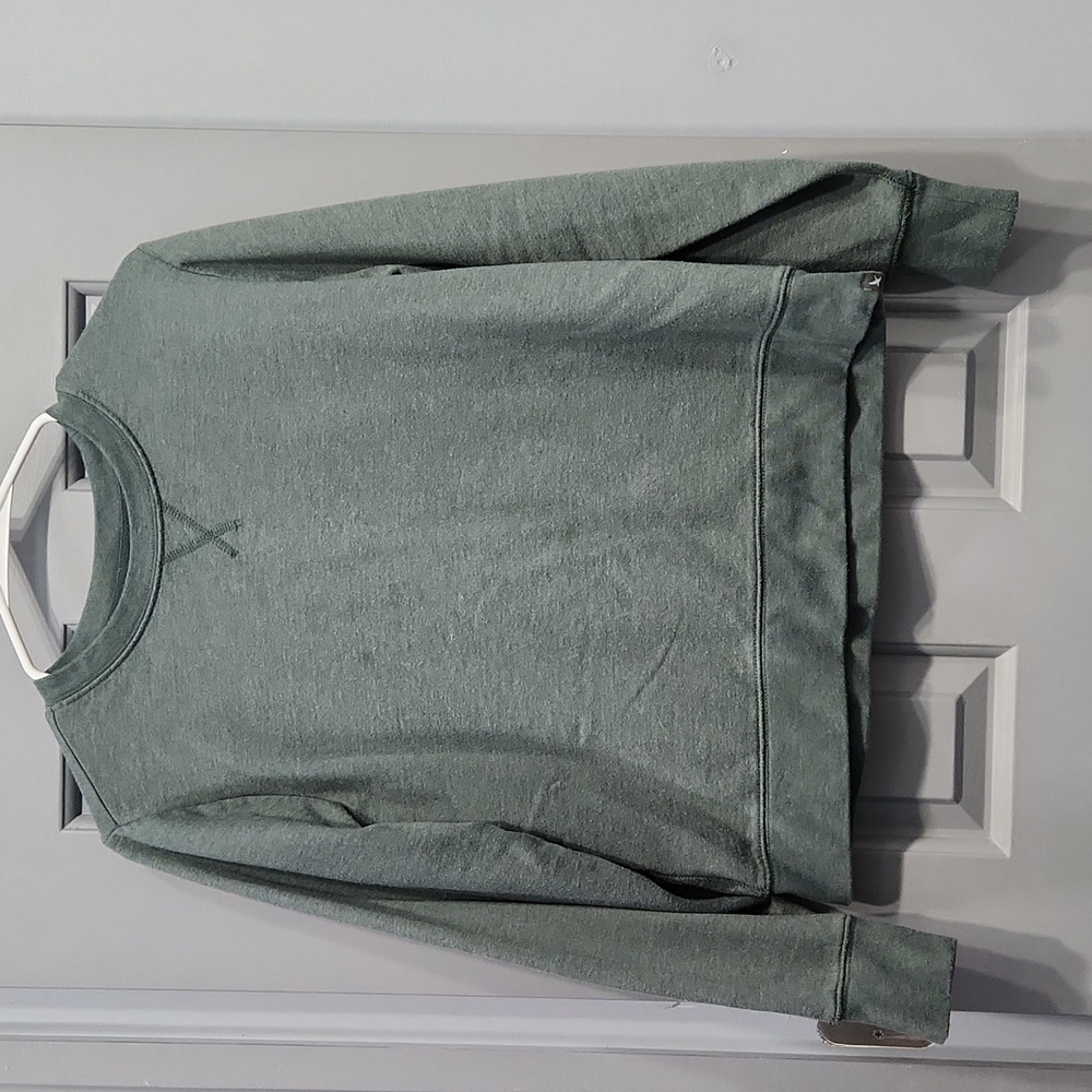 Eddie Bauer Green Crewneck Sweater XS